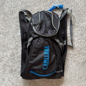 CamelBak Velocity Hydration Pack Black With Reservoir & Tube Hiking Summer